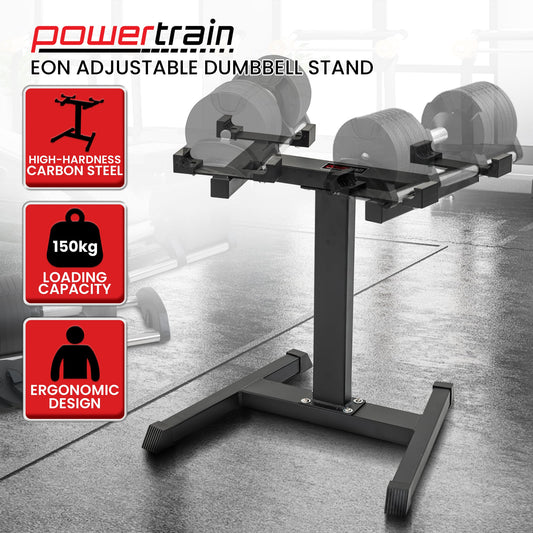 Powertrain 150Kg Adjustable Eon Dumbbell Stand.
