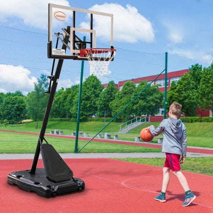Kahuna Portable Basketball Hoop System 2.3 to 3.05m for Kids & Adults.