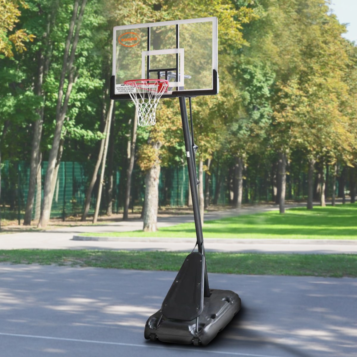Kahuna Portable Basketball Hoop System 2.3 to 3.05m for Kids & Adults.