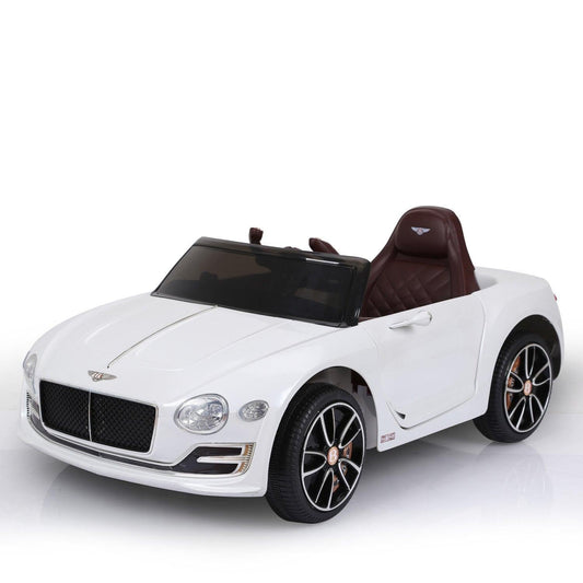 Kahuna Bentley Exp 12 Speed 6E Licensed Kids Ride On Electric Car Remote Control - White.