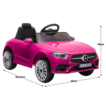 Kahuna Mercedes Benz CLS 350 Kids Electric Ride On Car with Remote Control - Pink.