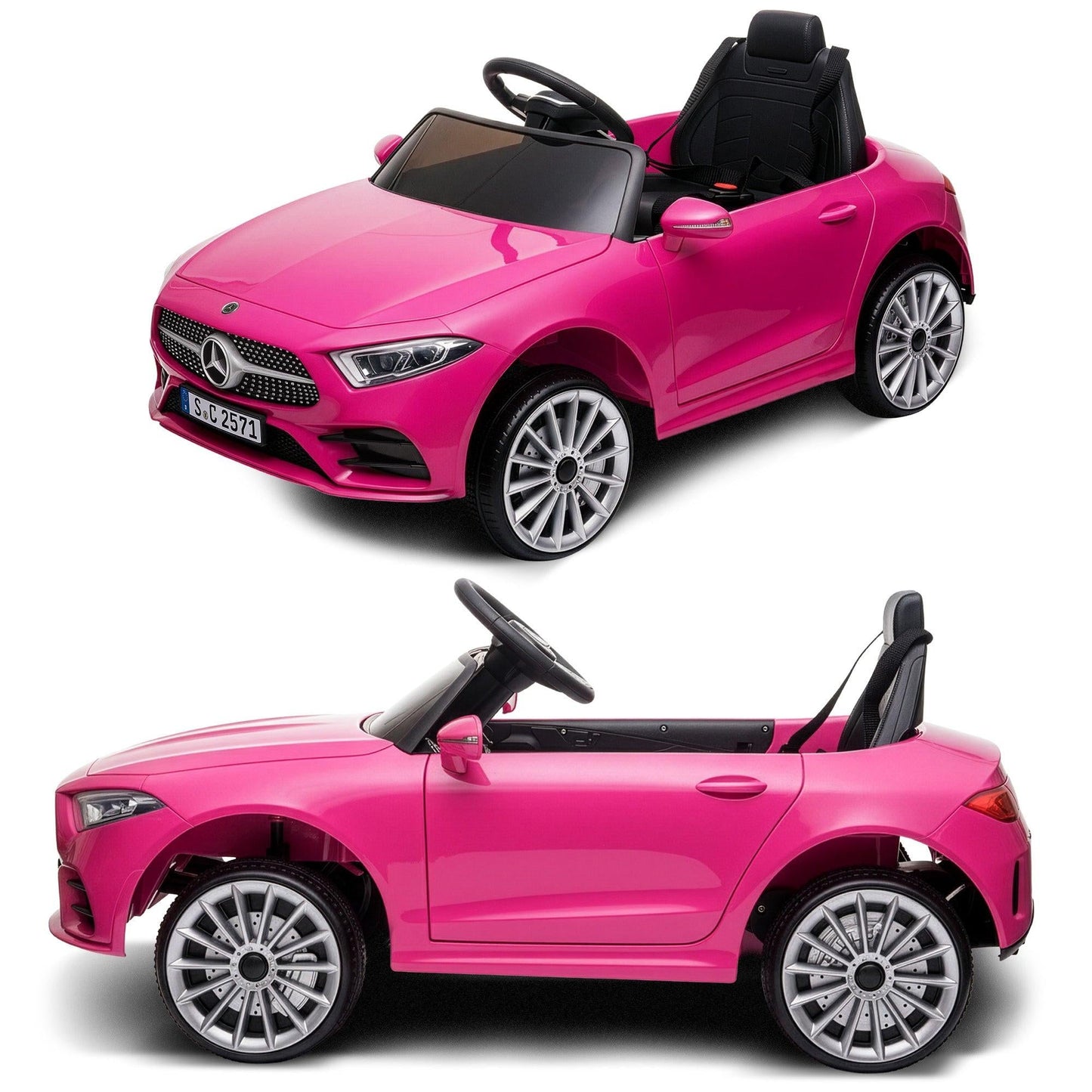 Kahuna Mercedes Benz CLS 350 Kids Electric Ride On Car with Remote Control - Pink.