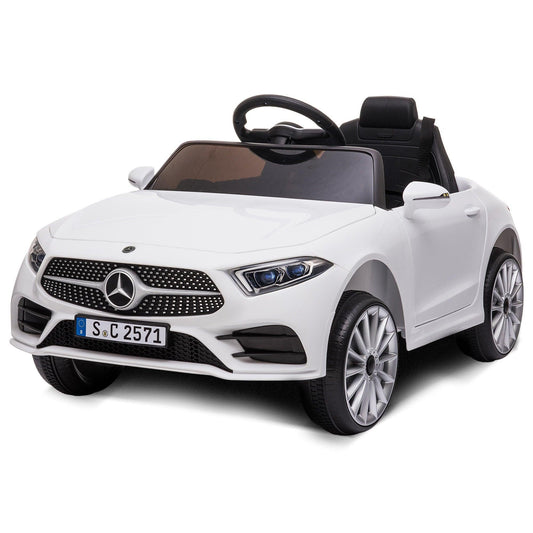 Kahuna Mercedes Benz CLS 350 Kids Electric Ride On Car with Remote Control - White.