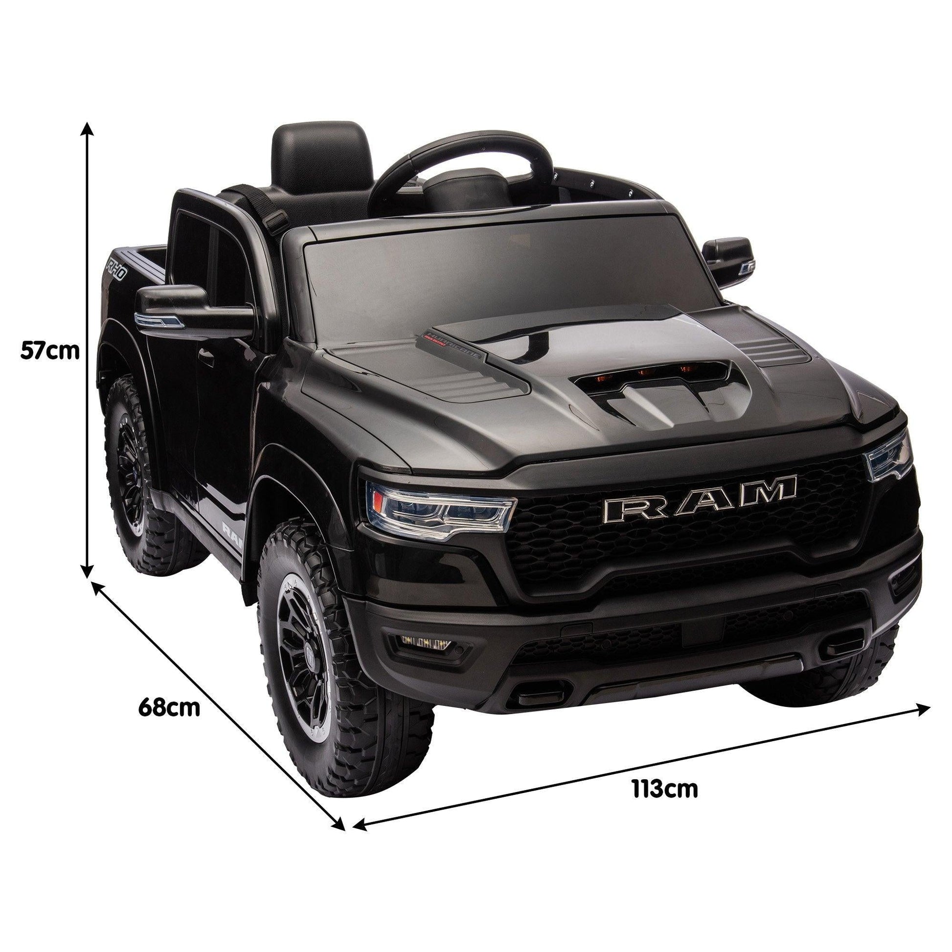 Kahuna Ram 1500 RHO Kids Electric Ride On Car with Remote Control.