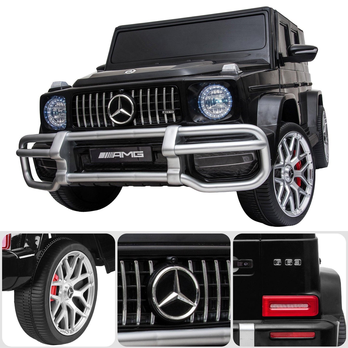 Kahuna Mercedes Benz AMG G63 Kids Electric Two Seater Ride On Car with Remote Control.