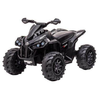 Kahuna GTS99 Kids Electric Ride On Quad Bike Toy ATV 50W - Black.