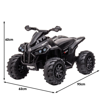 Kahuna GTS99 Kids Electric Ride On Quad Bike Toy ATV 50W - Black.