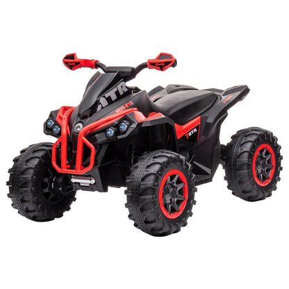 Kahuna GTS99 Kids Electric Ride On Quad Bike Toy ATV 50W - Red.
