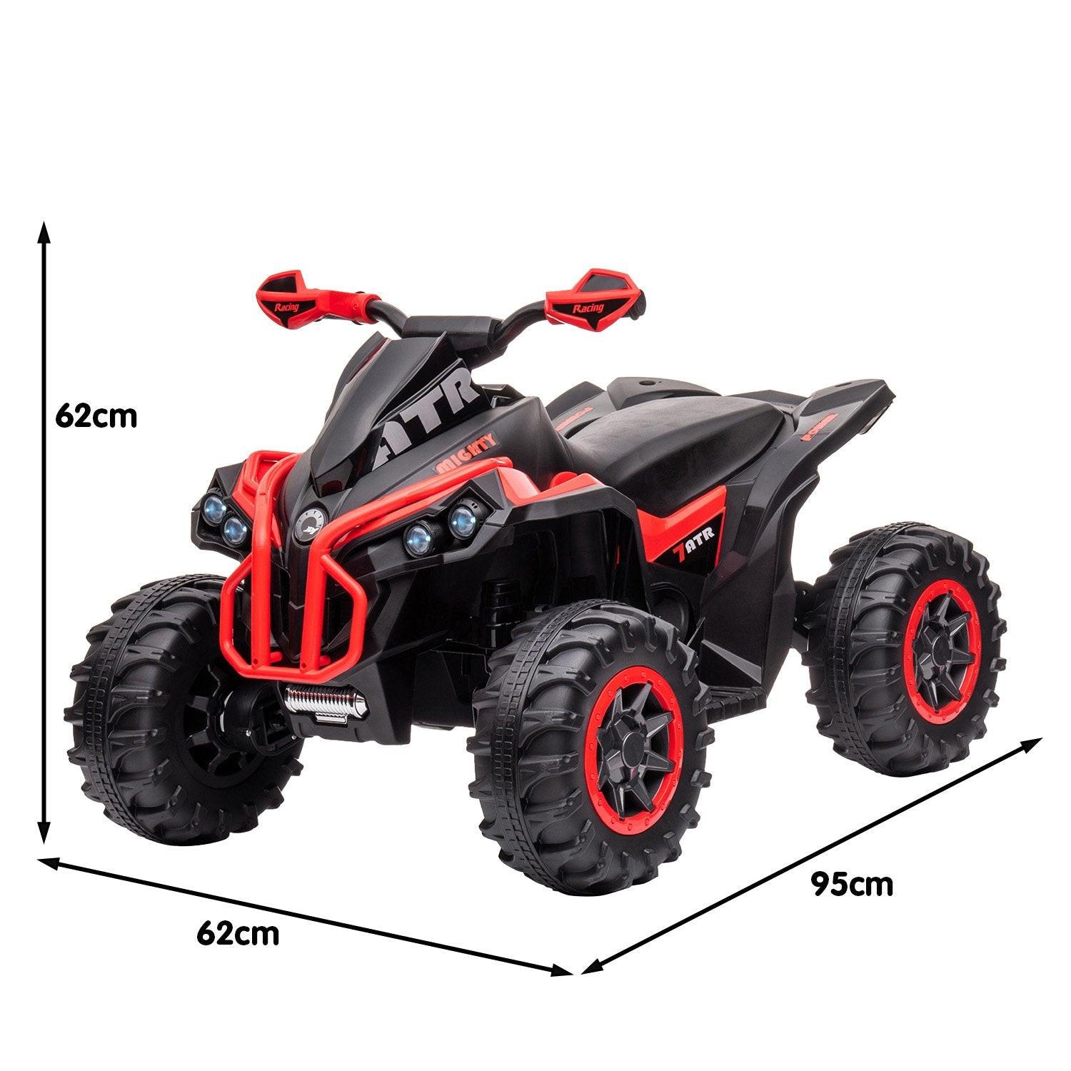 Kahuna GTS99 Kids Electric Ride On Quad Bike Toy ATV 50W - Red.
