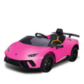 Kahuna Lamborghini Performante Kids Electric Ride On Car Remote Control by Kahuna - Pink.