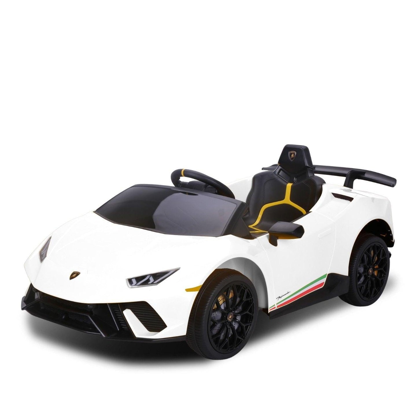 Kahuna Lamborghini Performante Kids Electric Ride On Car Remote Control by Kahuna - White.