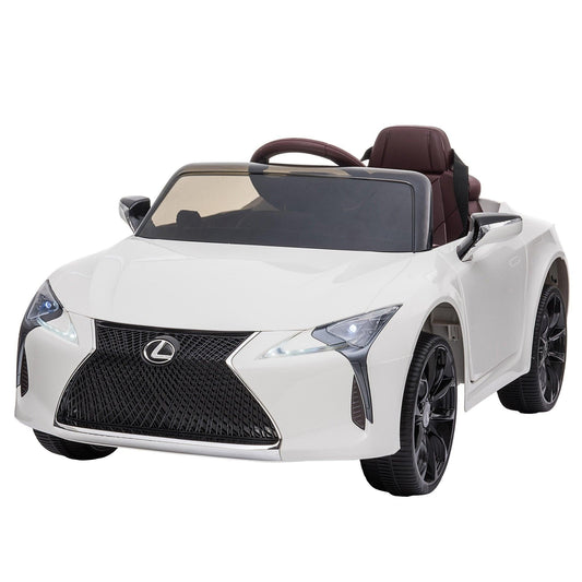 Kahuna Licensed Lexus Lc 500 Kids Electric Ride On Car - White.