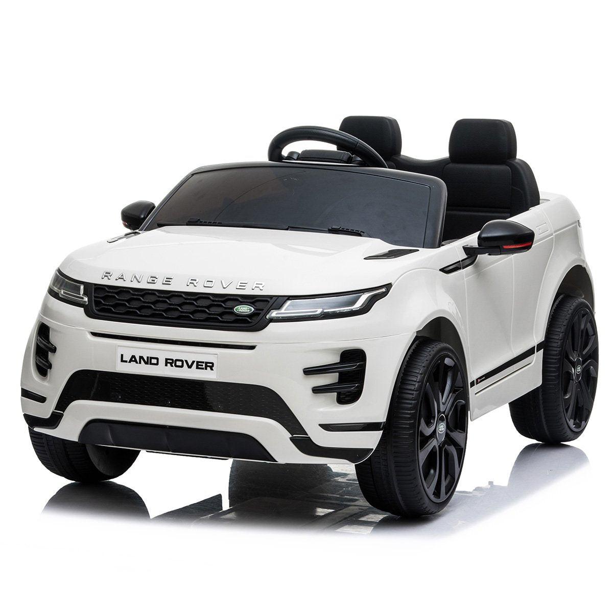 Kahuna Land Rover Licensed Kids Electric Ride On Car Remote Control - White.