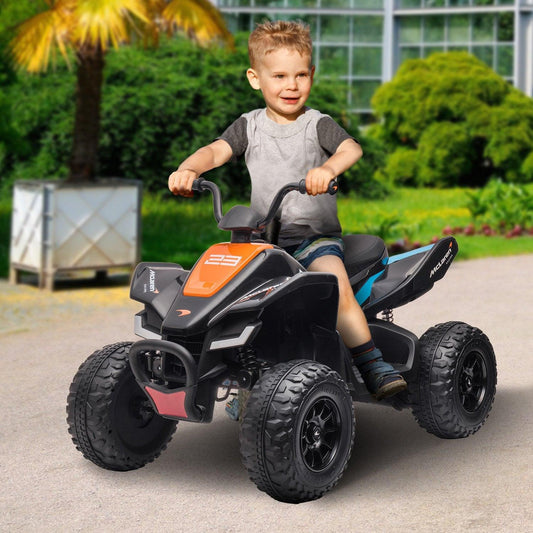 Kahuna MCL35 McLaren Toy Ride On Electric Quad Bike - Black.