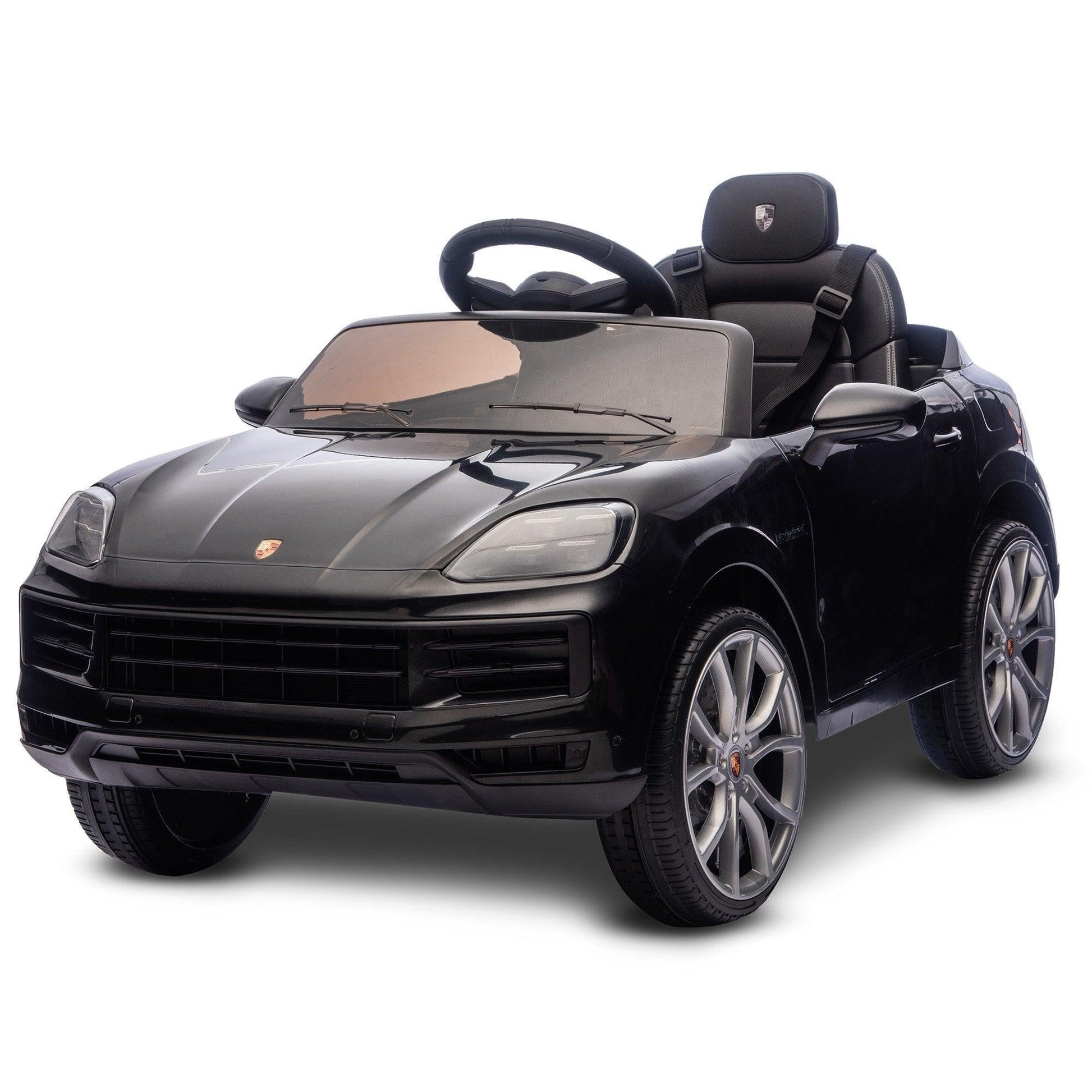 Kahuna Porsche Cayenne E Hybrid Coupe Licensed Kids Electric Ride On Car w/Remote Control 50W Dual Motors Speed Settings.