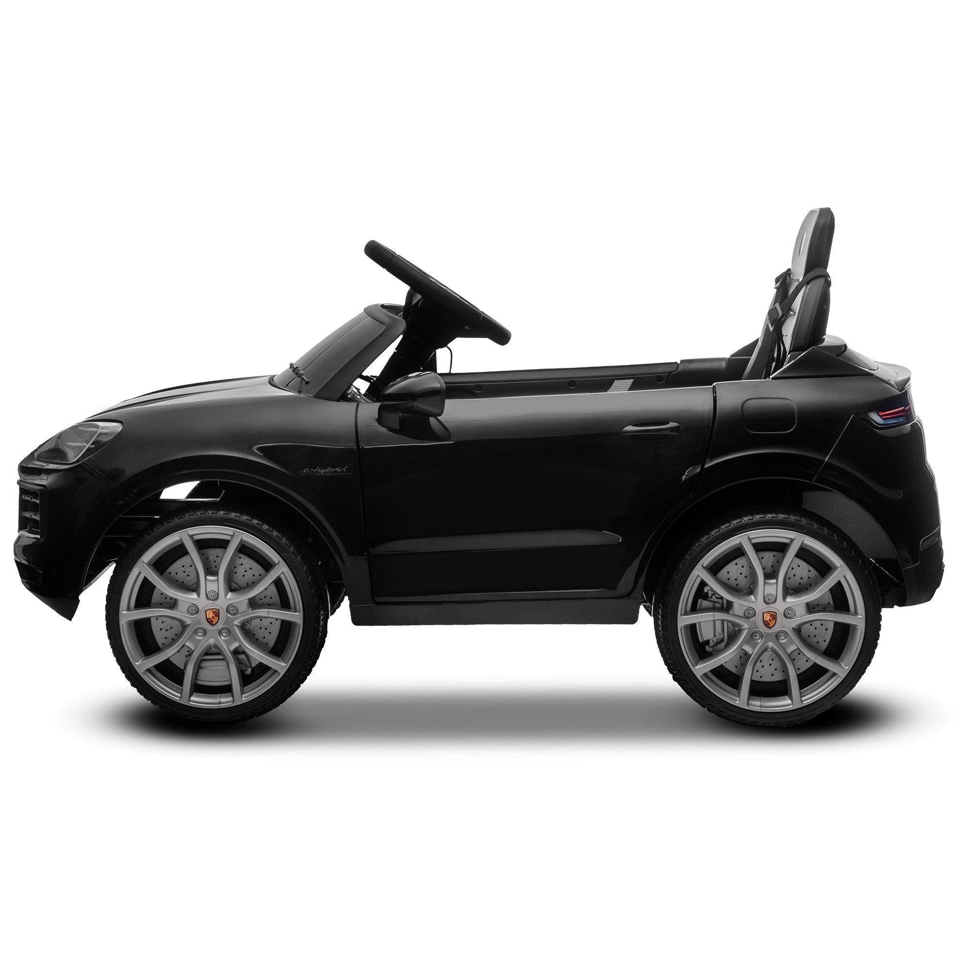 Kahuna Porsche Cayenne E Hybrid Coupe Licensed Kids Electric Ride On Car w/Remote Control 50W Dual Motors Speed Settings.