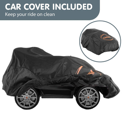 Kahuna Porsche Cayenne E Hybrid Coupe Licensed Kids Electric Ride On Car w/Remote Control 50W Dual Motors Speed Settings.