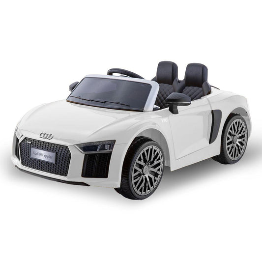 Kahuna Kahuna R8 Spyder Audi Licensed Kids Electric Ride On Car Remote Control - White.