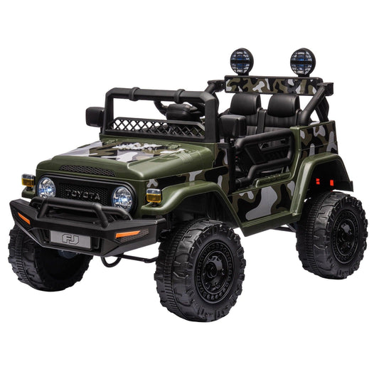 Kahuna Authorised Toyota FJ Cruiser Kids Electric Ride On Car - Green.