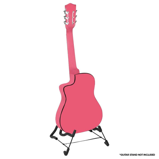 Karrera Childrens Acoustic Guitar Kids - Pink.