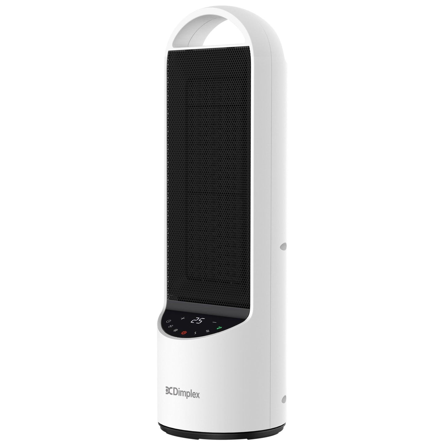 Dimplex 2kW Personal DC Digital Ceramic Heater in Black and White.