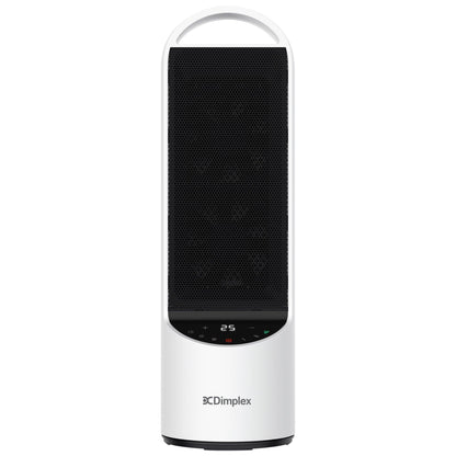 Dimplex 2kW Personal DC Digital Ceramic Heater in Black and White.