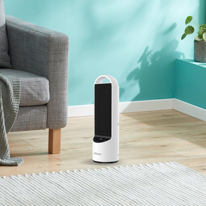 Dimplex 2kW Personal DC Digital Ceramic Heater in Black and White.