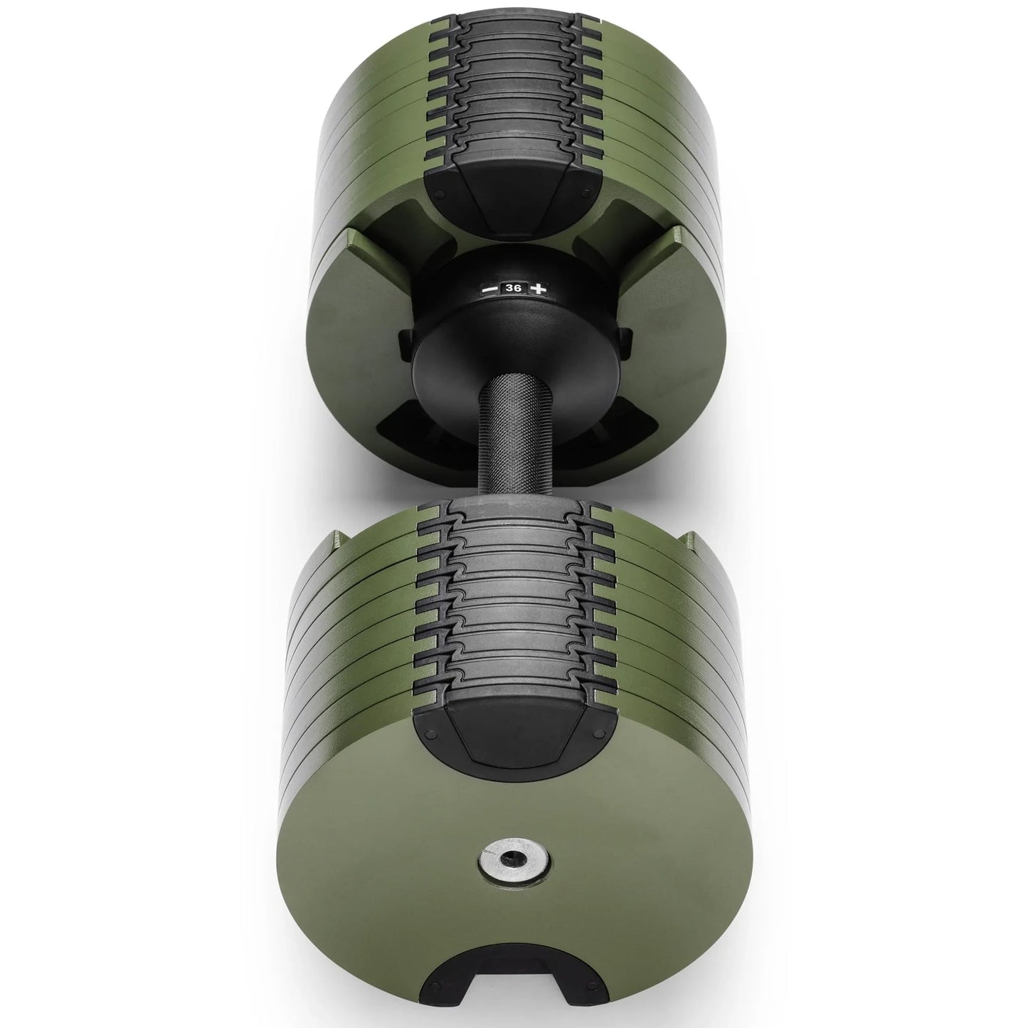 Powertrain Eon Dial-Up 36KG Adjustable Dumbbell - Green.