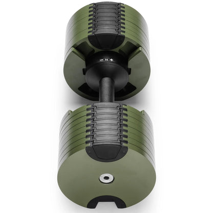 Powertrain Eon Dial-Up 36KG Adjustable Dumbbell - Green.