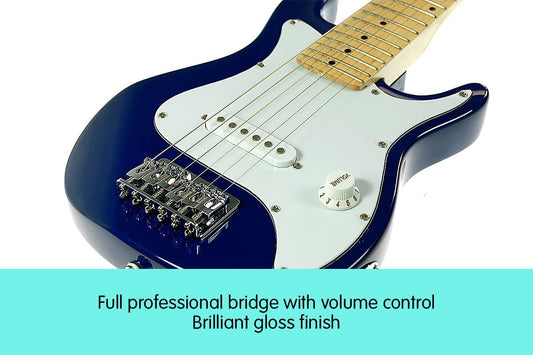 Karrera Electric Childrens Kids Guitar - Blue.