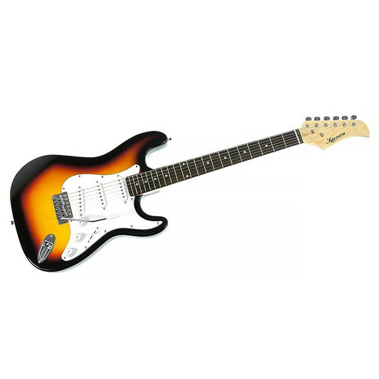 Karrera 39in Electric Guitar - Sunburst.