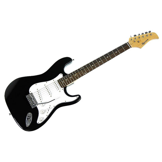 Karrera 39in Electric Guitar - Black.