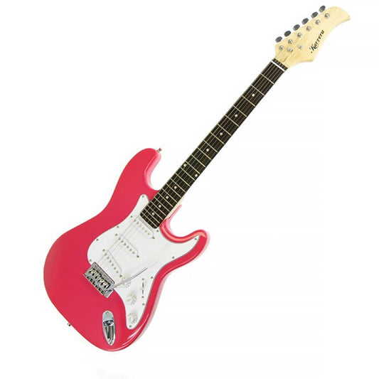 Karrera 39in Electric Guitar  - Pink.