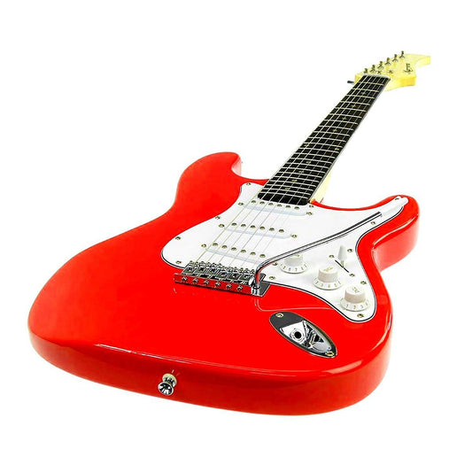Karrera 39in Electric Guitar - Red.