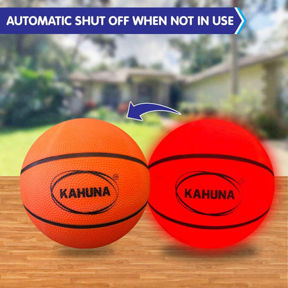 Kahuna Basketball L.e.d Glow Light Up Trampoline Ball.