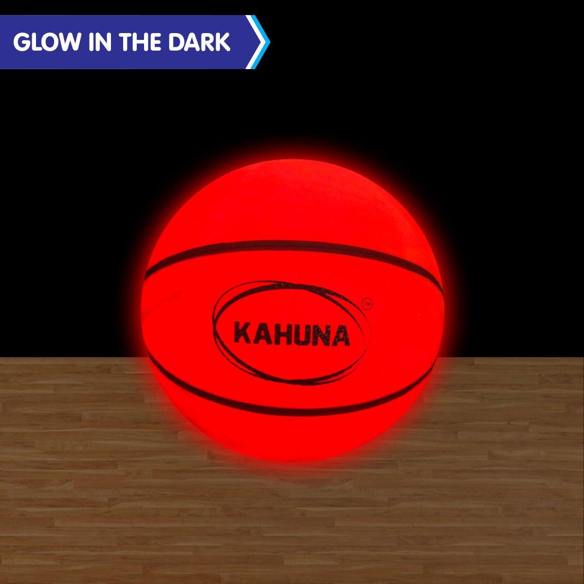 Kahuna Basketball L.e.d Glow Light Up Trampoline Ball.