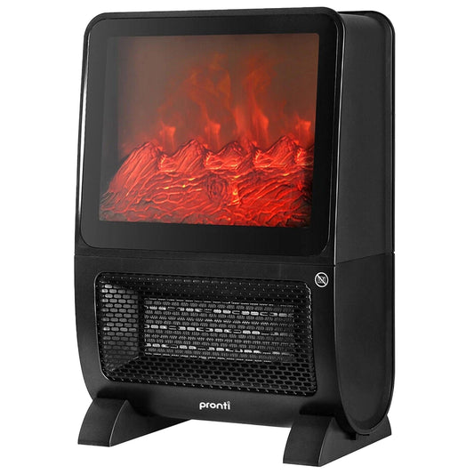 Pronti 2000W 3D Fire PTC Electric Portable Room Heater.