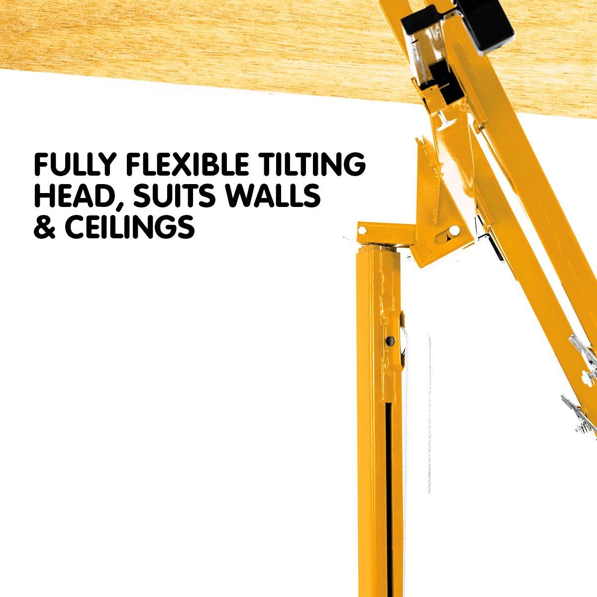 Kartrite 11ft Plaster Drywall Board Sheet Panel Hoist Lifter.