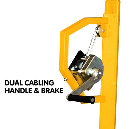 Kartrite 11ft Plaster Drywall Board Sheet Panel Hoist Lifter.