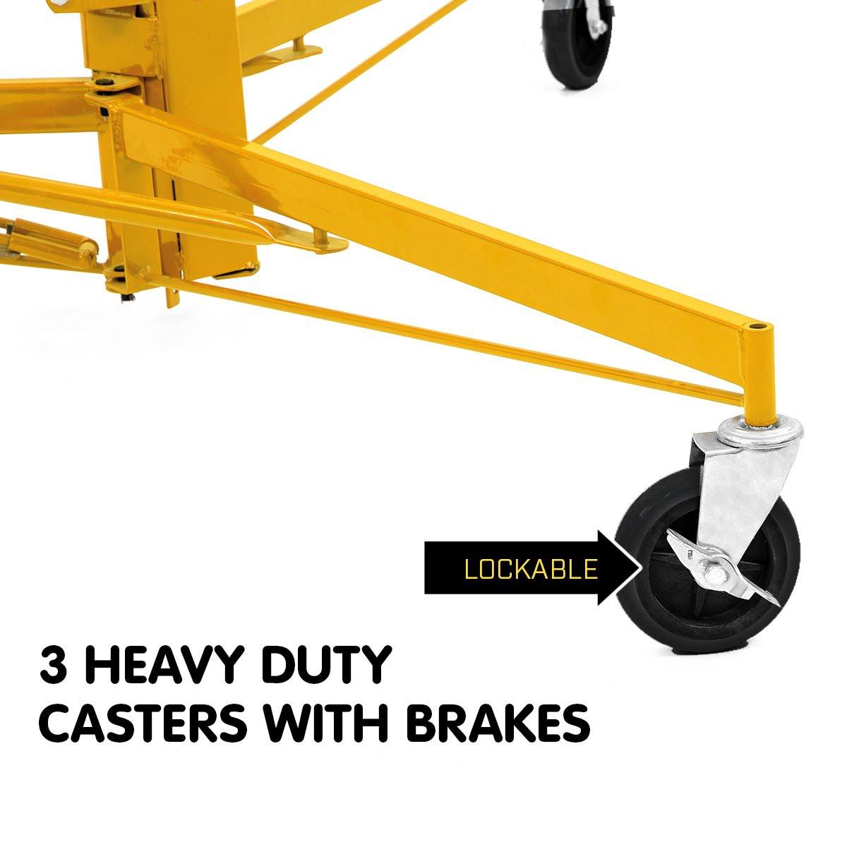 Kartrite 11ft Plaster Drywall Board Sheet Panel Hoist Lifter.