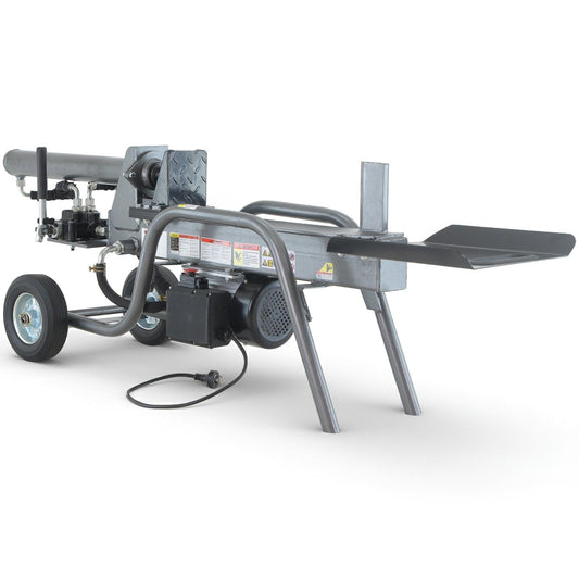 Yukon 12 Tonne Electric Hydraulic Log Splitter Heavy-Duty Firewood Splitter.