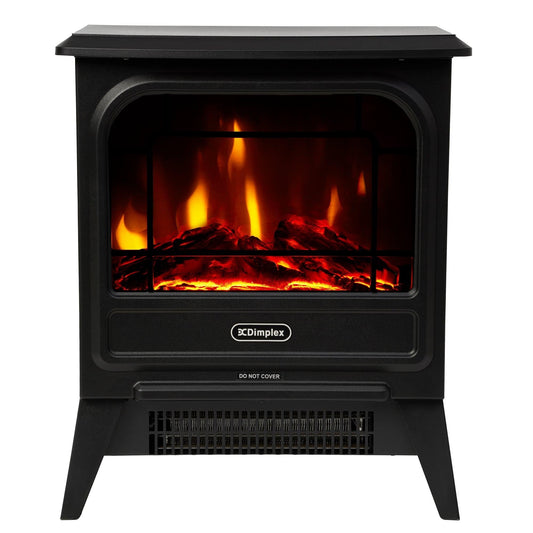 Dimplex 1.2kW MicroStove Optiflame Portable Electric Fire Stove.