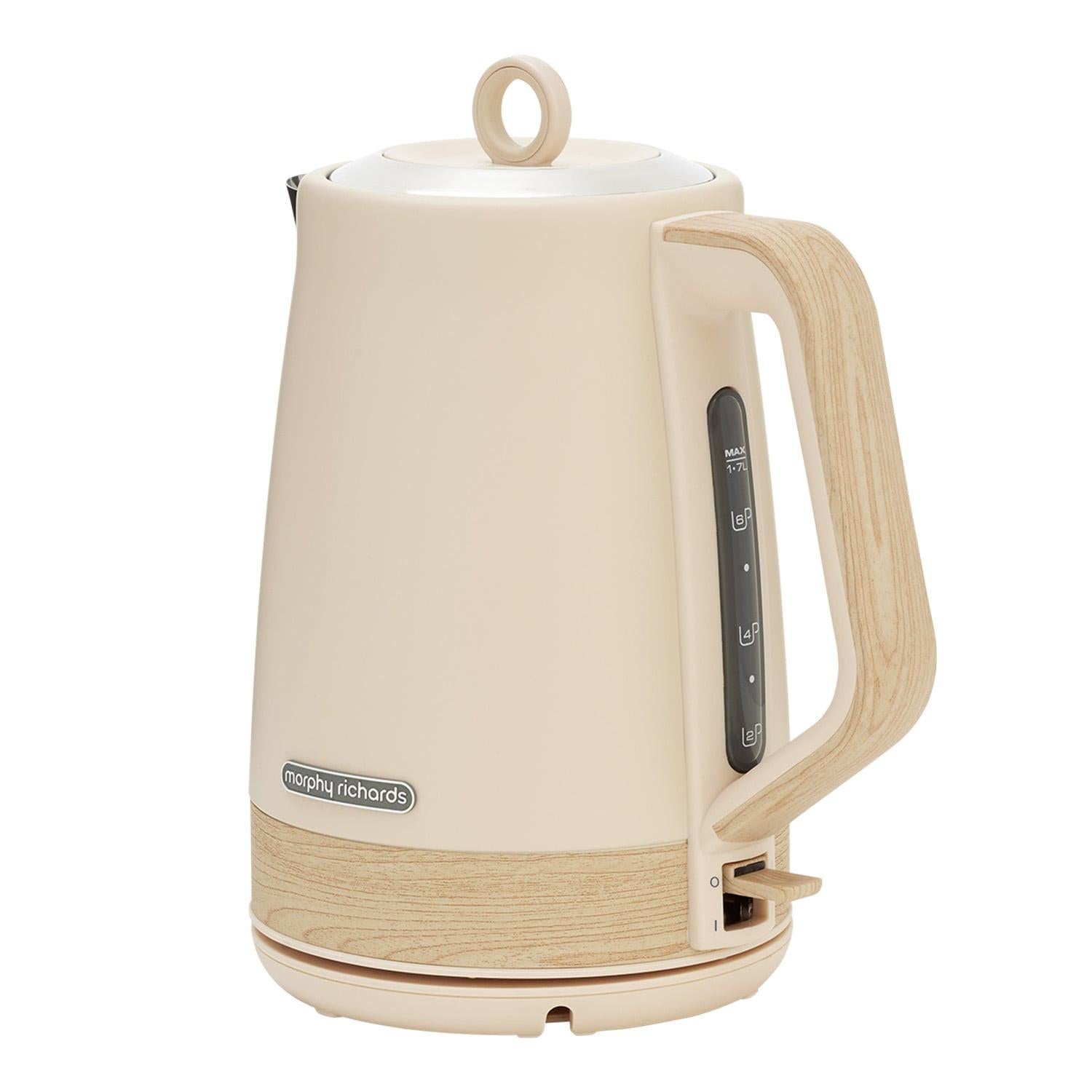 Morphy Richards 1.7L Electric Kettle Essence Scandi Swivel Base Boil-Dry Protection.
