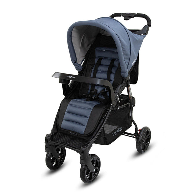 Veebee Nav 4 Stroller Lightweight Pram For Newborns To Toddlers - Glacie Hover Image