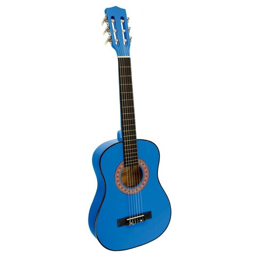 Karrera 34in Acoustic Children no cut Guitar - Blue.