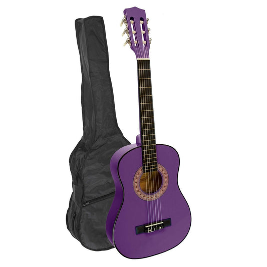 Karrera 34in Acoustic Children no cut Guitar - Purple.