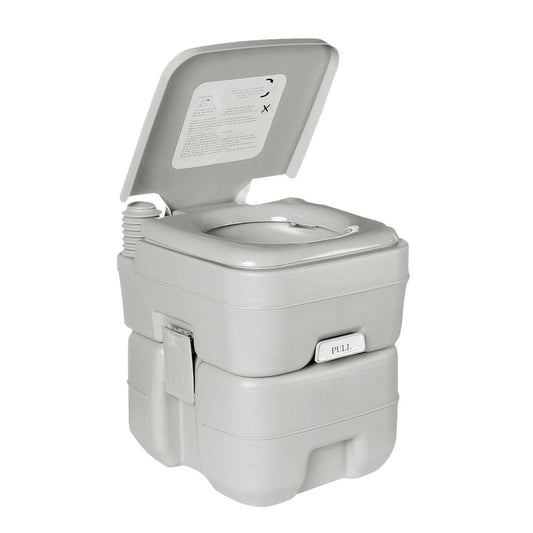 Wallaroo 20l Camping Portable Toilet Press Flush Pump.