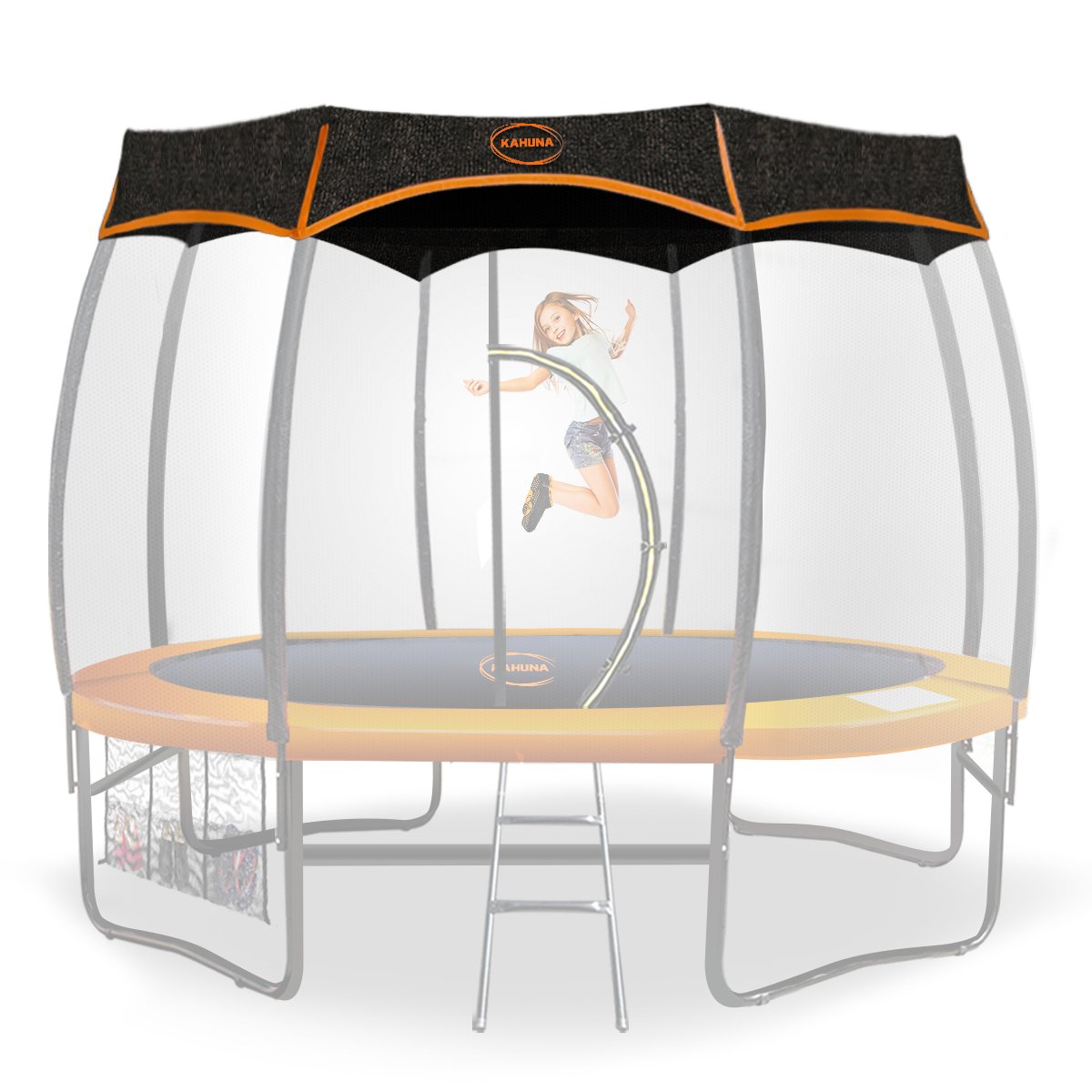 Kahuna 10ft Removable Twister Trampoline Roof Shade Cover.