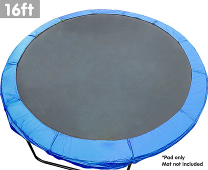 Kahuna 16ft Trampoline Replacement Pad Round - Blue.