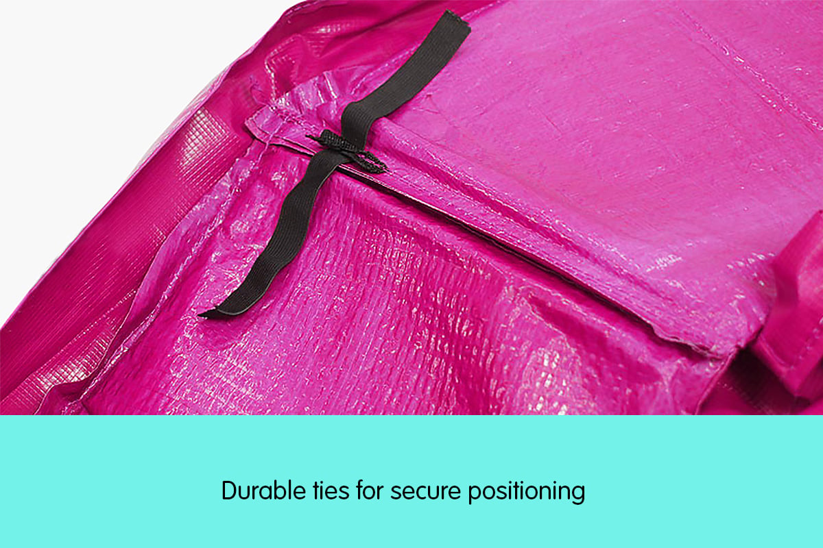 Kahuna 12ft Trampoline Replacement Pad Round - Pink.